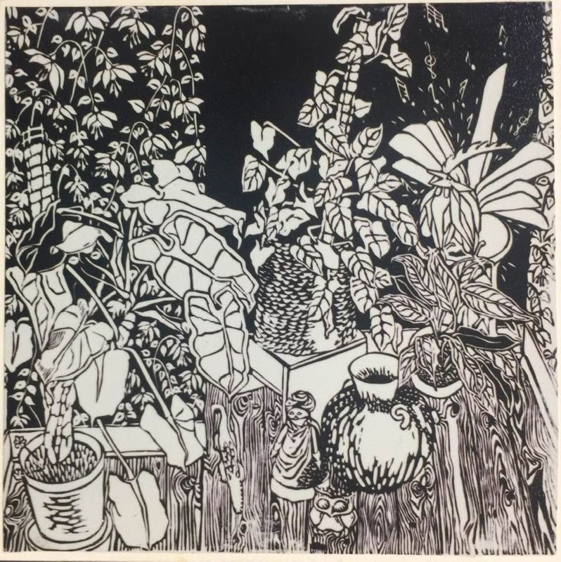 Printmaking: a work by Brigitta Gaylard